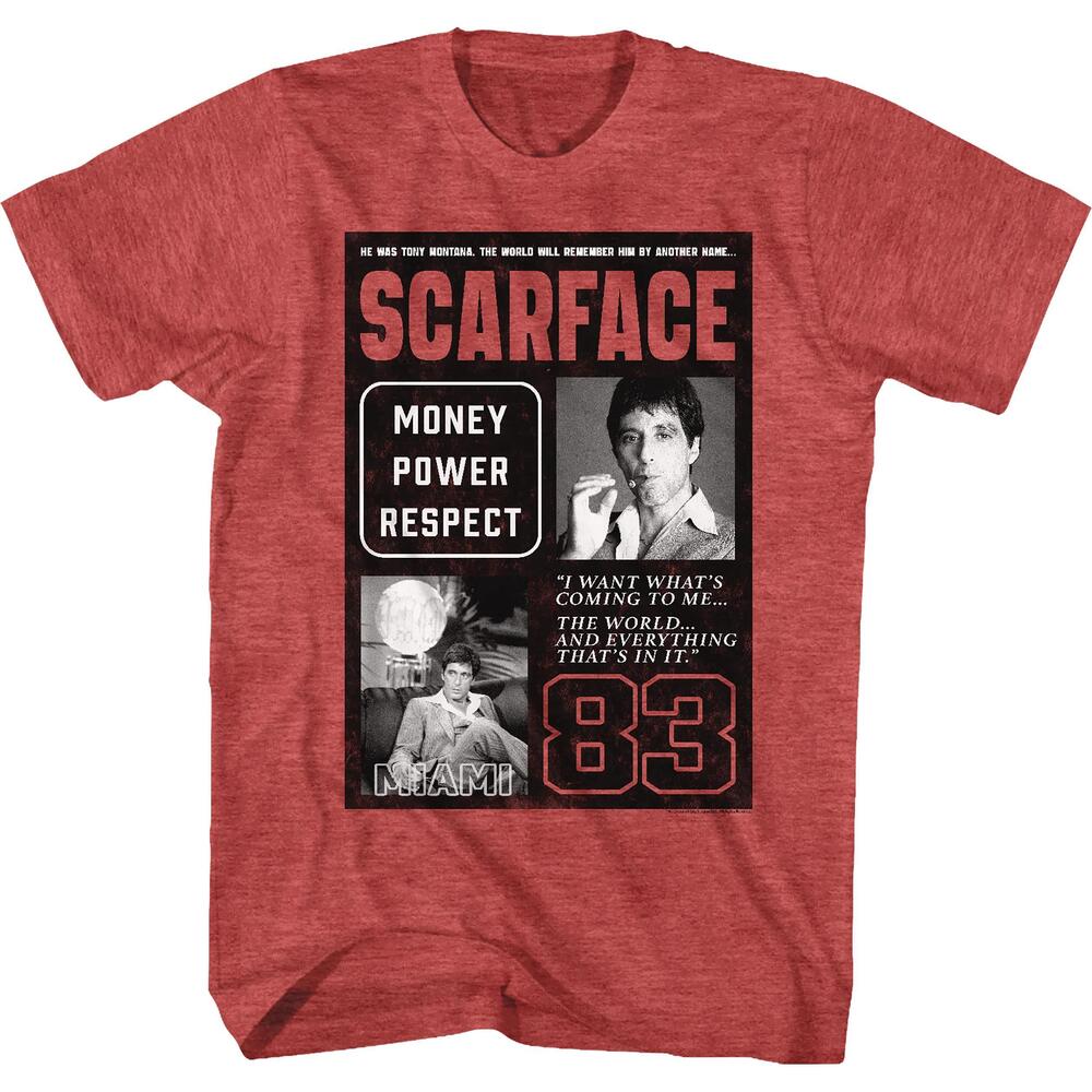 The World Will Remember Scarface Tshirt